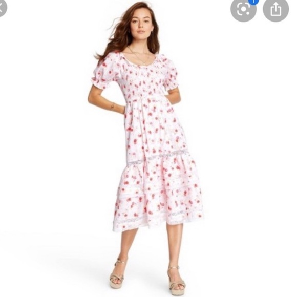 LoveShackFancy x Target Cosette Smocked Dress - Picture 3 of 6